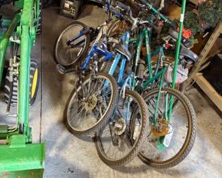 Bikes for the whole family. 