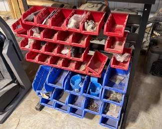 Tool bin. 