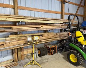 Construction lumber. 