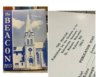 St Nazianz semenary yearbook 1953