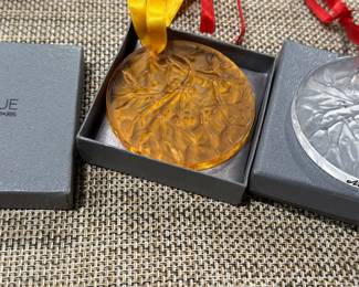 Lalique Noel 1988 and 1991