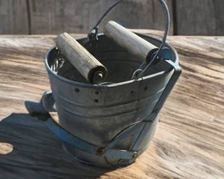 Vintage Mop Bucket - Makes Great Planter!