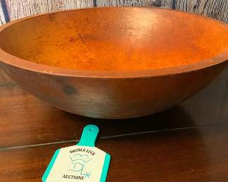 Vintage Wood Bowl