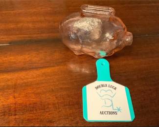 Vintage Anchor Hocking Piggy Bank