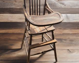 Vintage Childs High Chair