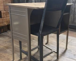 Vintage School Desk and Chair