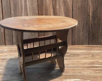 MCM Magazine Rack and Table