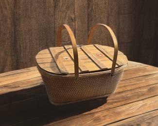Vintage Picnic Basket