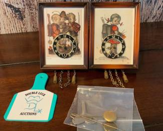 Vintage Hummel Clocks