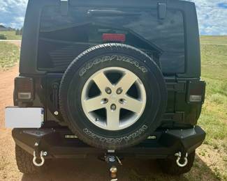 2012 Jeep Wrangler Back