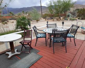 Lots of misc outdoor furniture