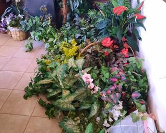 Faux plants galore