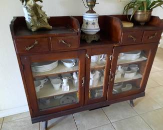 Antique hutch