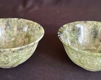PPE314- Spinach Jade Like Bowls 