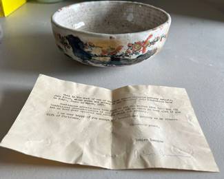 PPE240- Beautiful Pottery By Okinawan Pottery Artist Jiro Kinjo