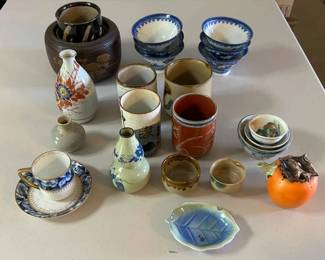 PPE204- Variety Of Tea Cups & Condiment Dishes