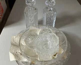 PPE226- Genuine Lead Crystal Hand Cut In Western Germany