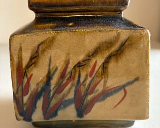 PPE165 Vintage Japanese Wood Fired Vase