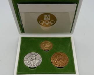 PPE408-1964 Tokyo Olympics Commemorative Medallion Set
