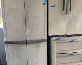 PPE336 Lot Of Out Door Storage Units 