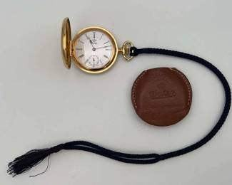 PPE411-Gold Vintage Watex Pocket Watch