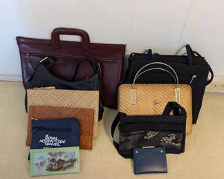 PPE144 Assorted Bags, Wallets, Briefcase.