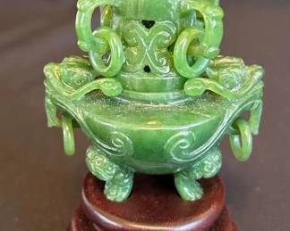 PPE311- Chinese Jade Like Censer