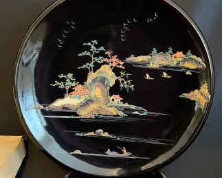 PPE347- Wedding Gift Decorative Plate Ryukyus Foundation