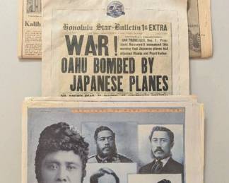 PPE059 Hawaii Newspaper Events 