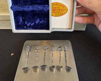 PPE327- Sterling Silver Spoons By Sakai Made In Japan 