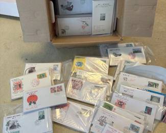 PPE188 Huge Lot of First Day Covers Ryukyu Islands 1970s