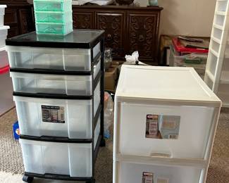 PPE003- Iris Mini Chest, 2 Sterilite Stacking Drawers, & Small Prinetti Drawer