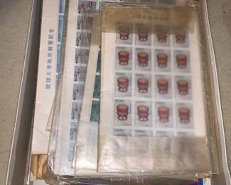 PPE023 Large Collection of Various Vintage Ryukyu Stamps