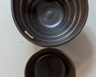 PPE161 Japanese Vintage Rice Bowl and Vintage Tea Bowl.