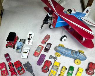 Vintage toy cars