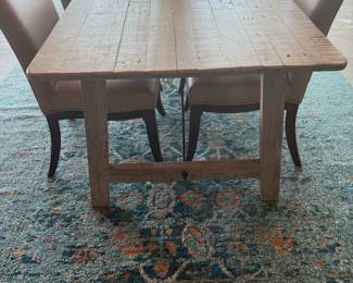 Rustic Savannah Valetta Dining Room Set