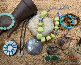 Jade Jewelry, Costume Jewelry and Cuff Links