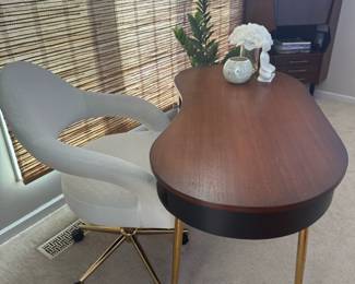 MCM Style Curved Office Desk