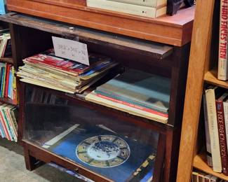 Mismatched Barrister cabinet. Perfectly Eclectic