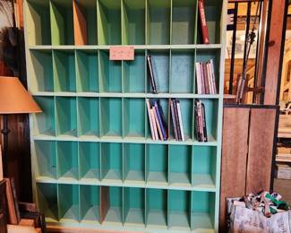 An old company mailbox. Sturdy and straight