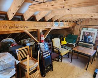 Chairs. ? Where in the world did all these chairs come from???