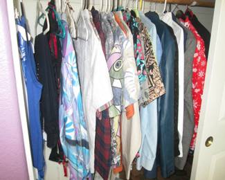 Men's Clothing: Jackets & Hawaiian Shirts, Sizes: M-L