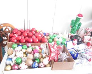Christmas Ornaments, Greenery, Decor