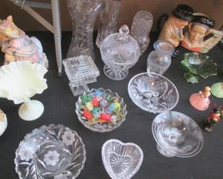 Toby Mugs, Glass Candy, "Josef Originals" & Hummel Figurines