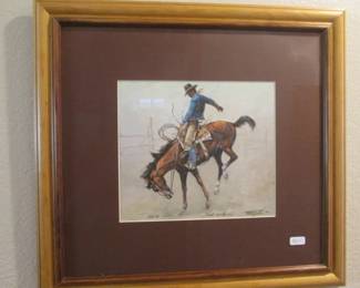 Cowboy, Western & Native American Framed Themes