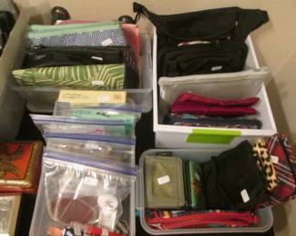 Ladies Accessories: Wallets, Fanny Packs, Cosmetic Cases