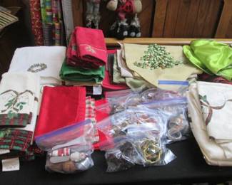 Holiday Table Linens