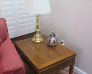 Pair of Brass Table Lamps