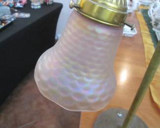 Frosted Iridescent Glass