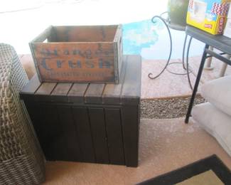 "Orange Crush" Wooden Crate